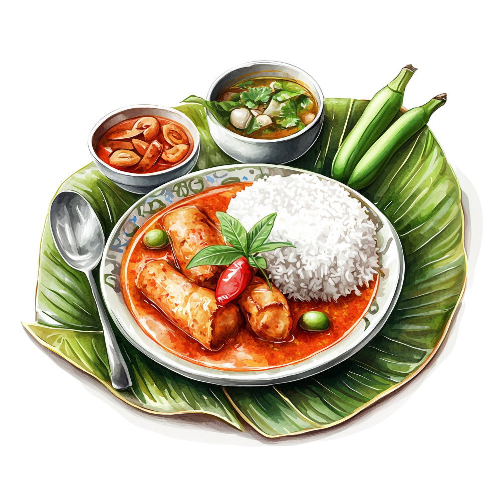 Thailand Resort Fabric Panel 9