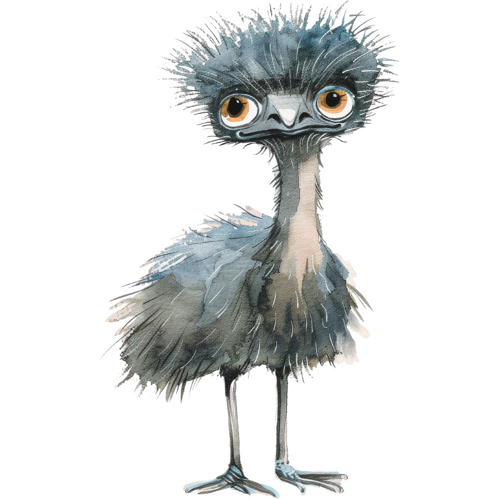 Watercolor Farm Fabric Panel 94