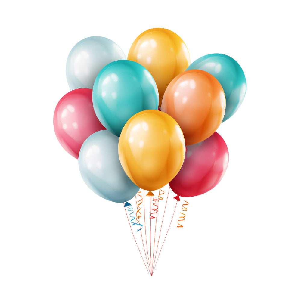 Party Balloons Fabric Panel 28