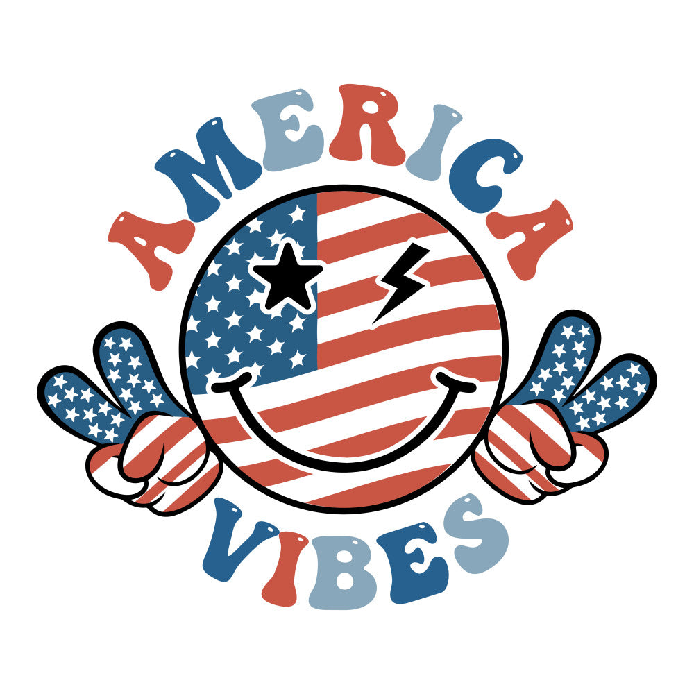 4th of July Retro Fabric Panel 3