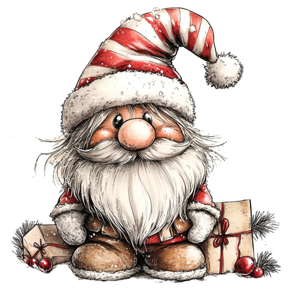 1st Whimsical Christmas Fabric Panel 105