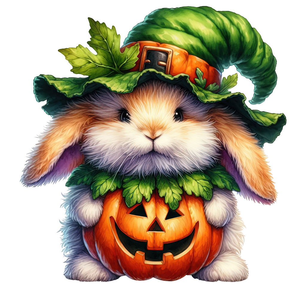 Halloween Wonder Animals Fabric Panel 108