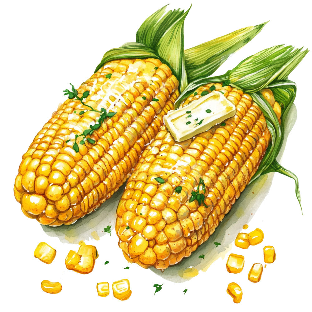 Watercolor Thanksgiving Fabric Panel 26