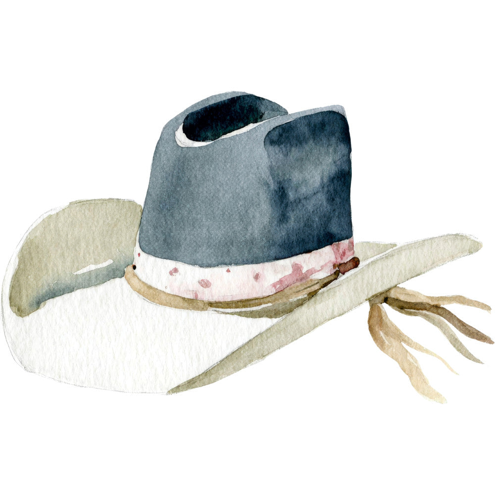 Watercolor Horses Fabric Panel 80