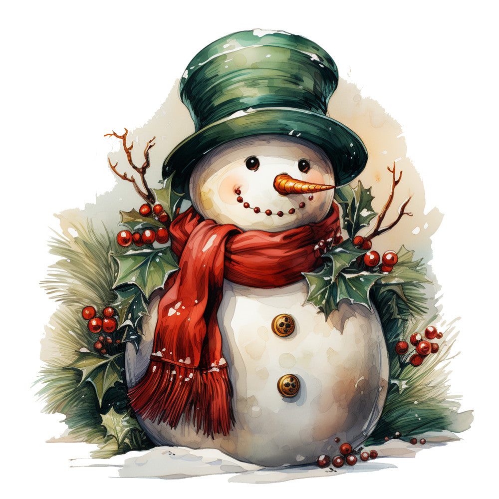 Elegant Christmas Fabric Panel 14
