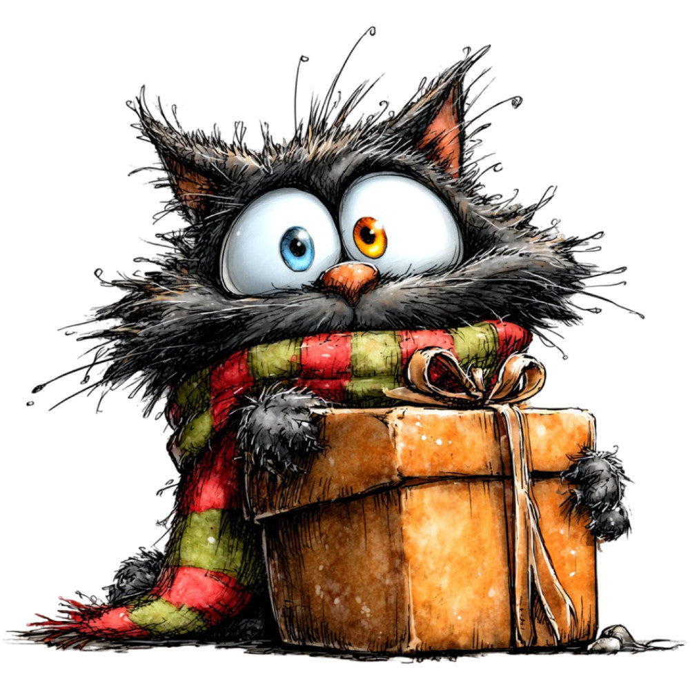 1st Whimsical Christmas Fabric Panel 52