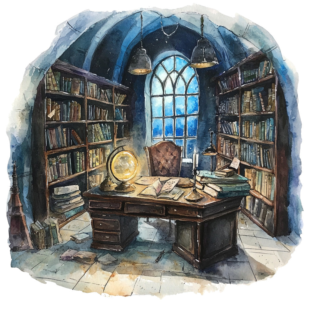 Wizard School Fabric Panel 32