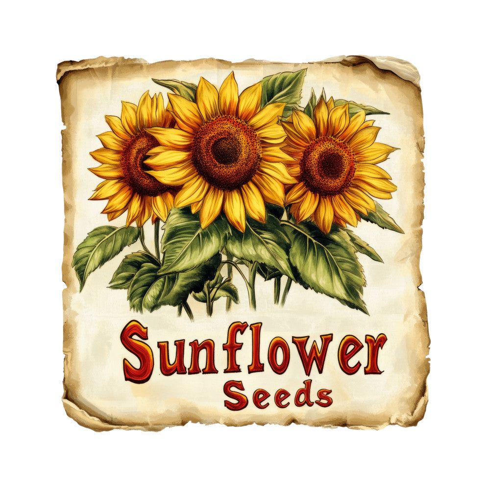 Vintage Seed Packet Fabric Panel 7