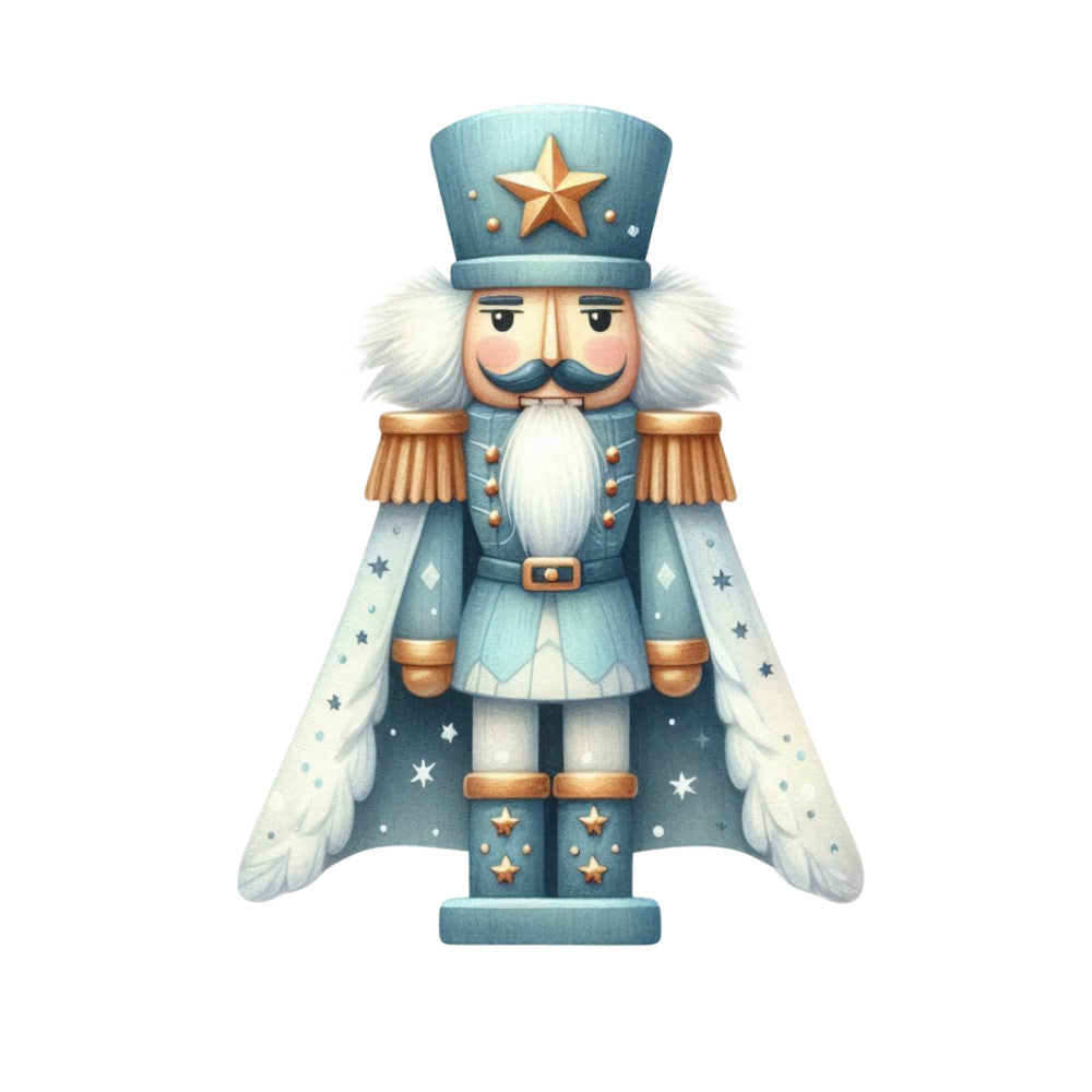Christmas Nutcracker Scene Fabric Panel 30