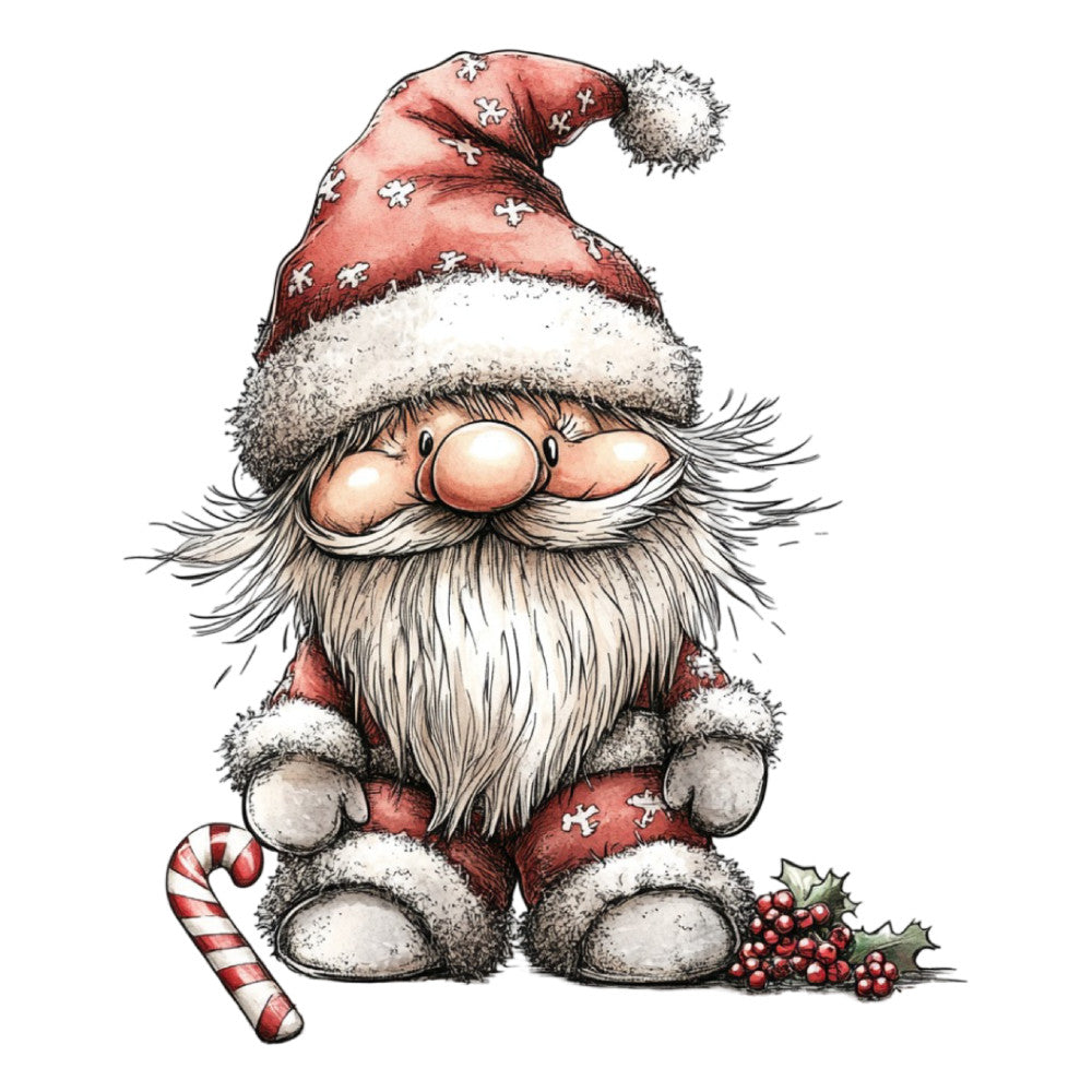 1st Whimsical Christmas Fabric Panel 120