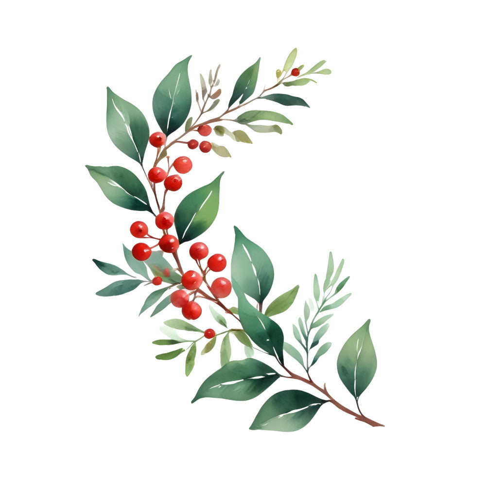 Christmas Element Fabric Panel 36