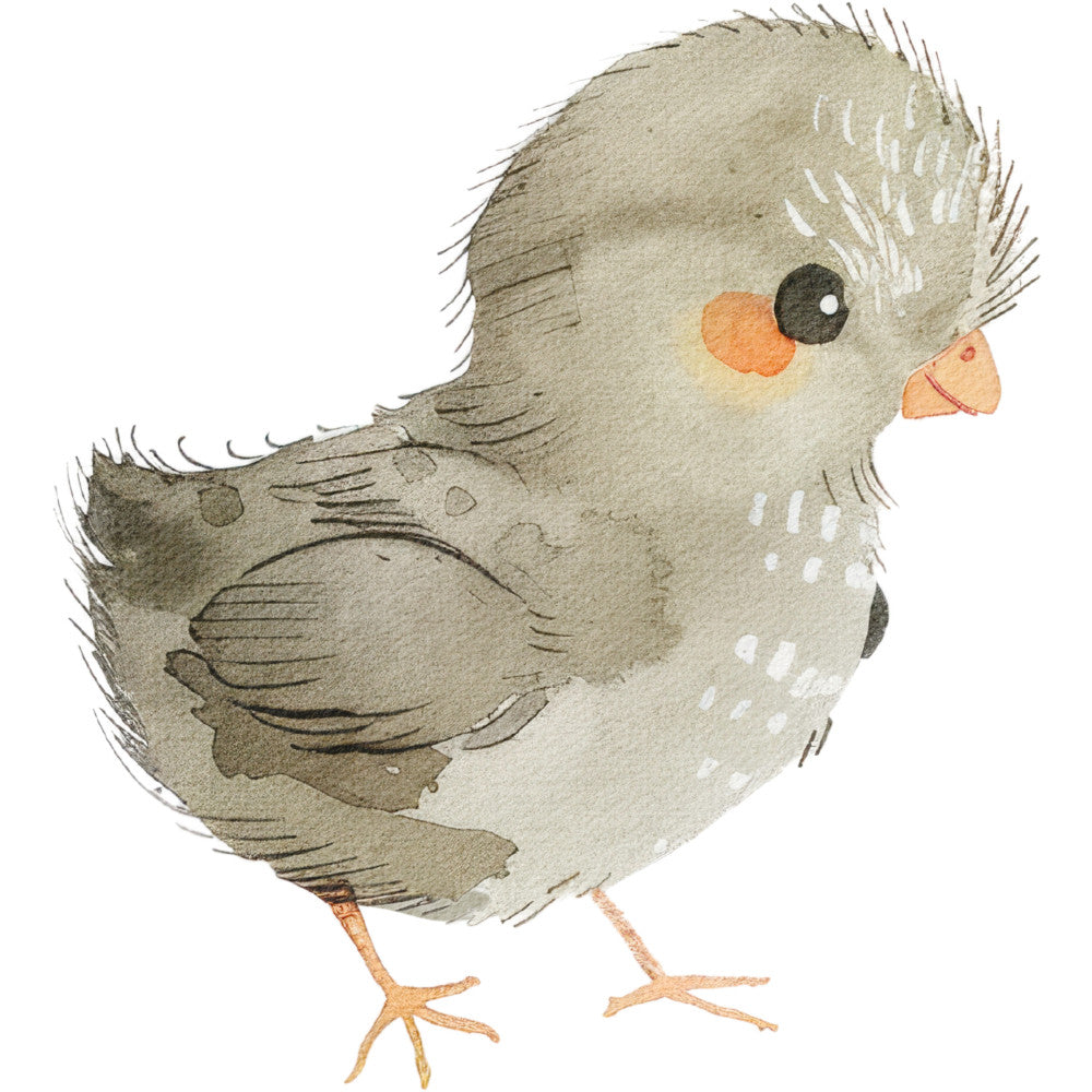 Watercolor Farm Fabric Panel 40