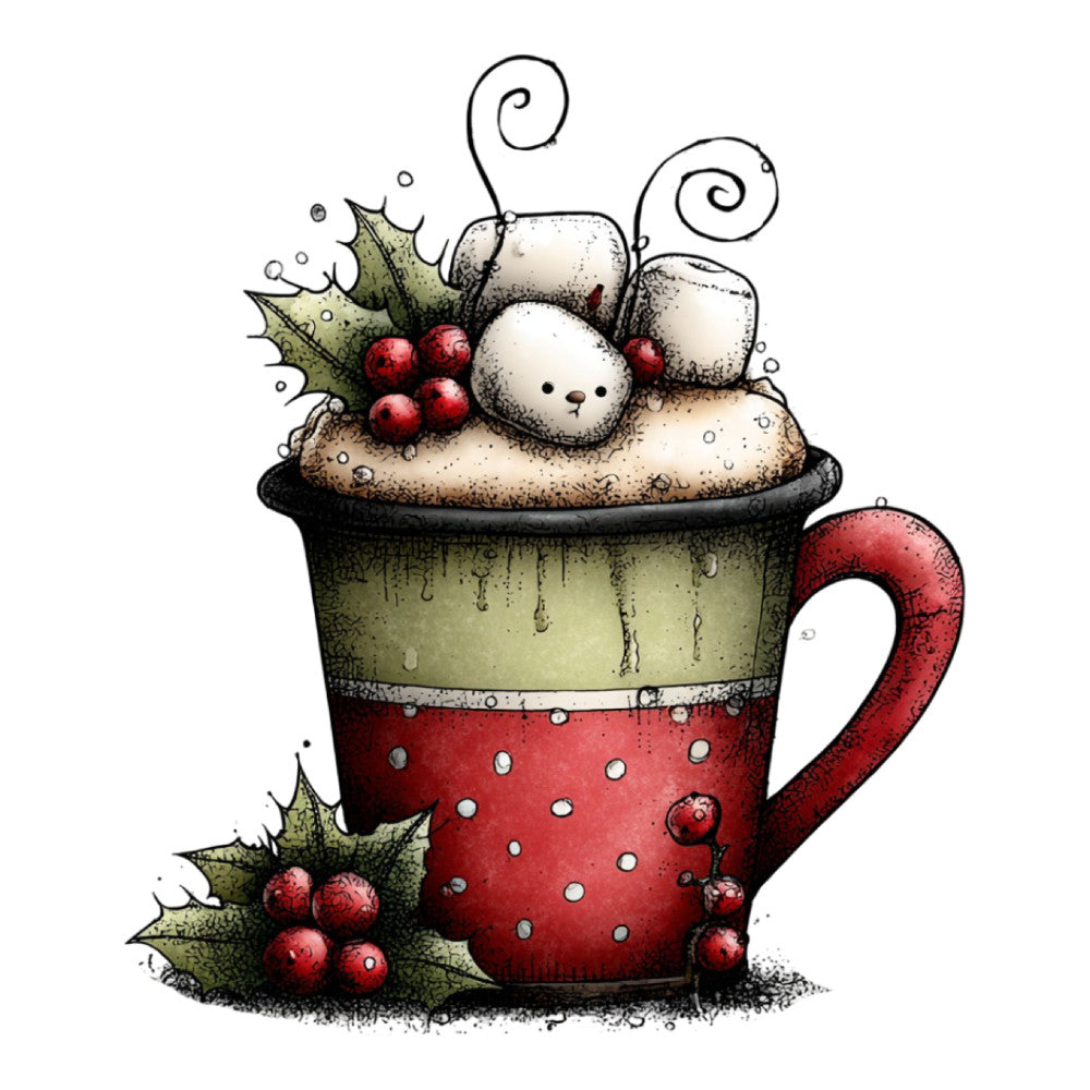 1st Whimsical Christmas Fabric Panel 107