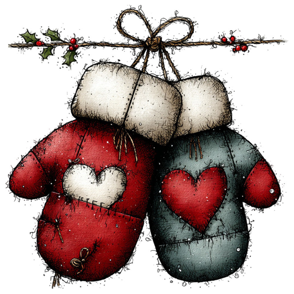 1st Whimsical Christmas Fabric Panel 98