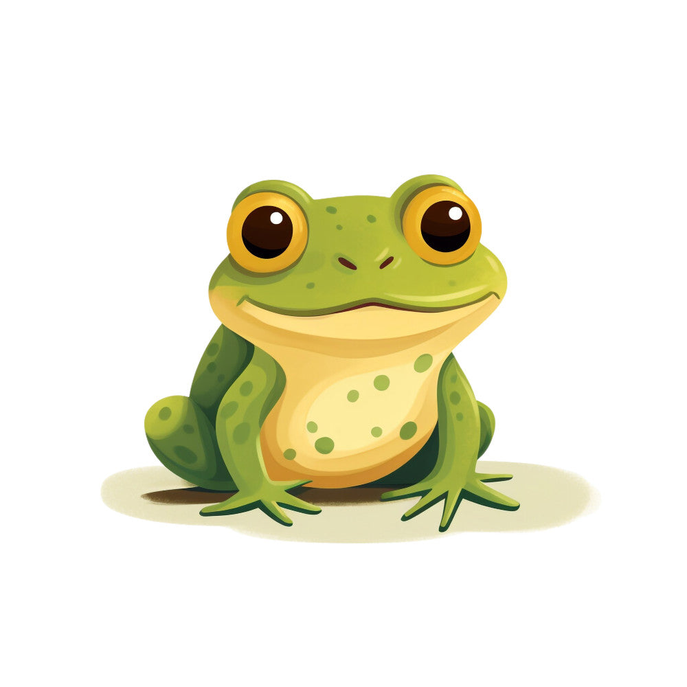 Cartoon Frogs Fabric Panel 14