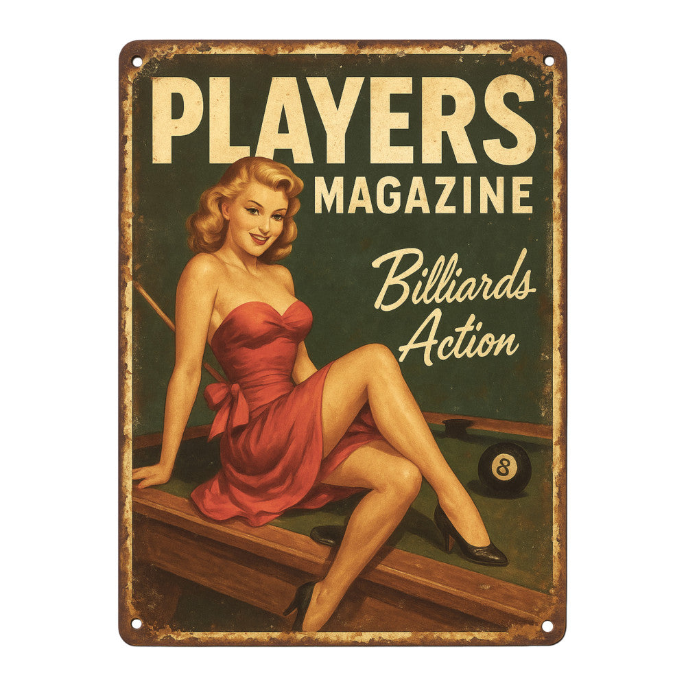 Billiards Signs Fabric Panel 9