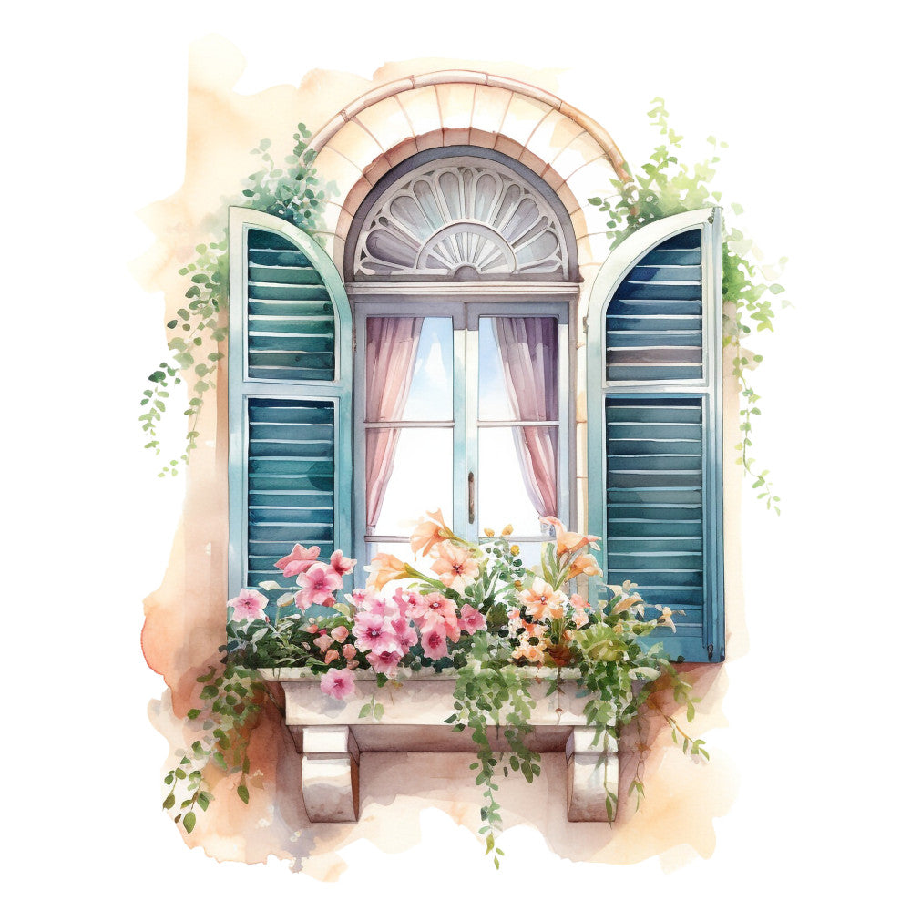 Welcome to Italy Fabric Panel 34