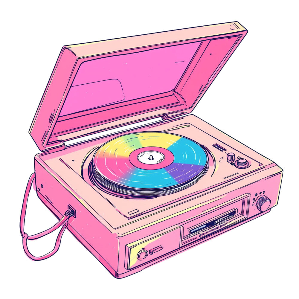 90s Aesthetic Fabric Panel 5