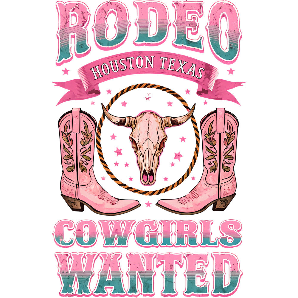 Coquette Cowgirl Fabric Panel 7