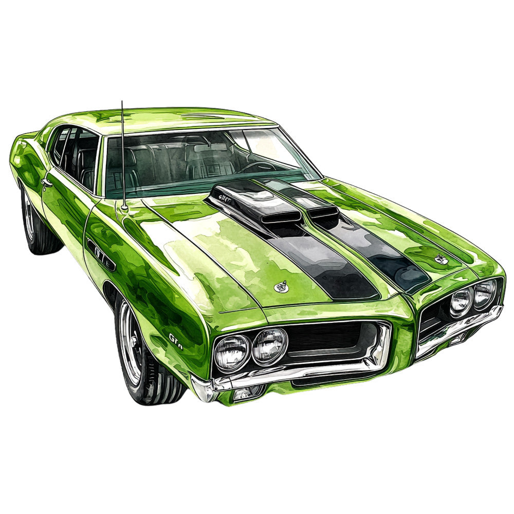Muscle Cars Fabric Panel 19