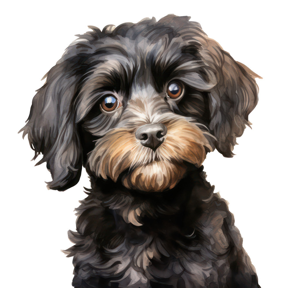 Cute Cavapoos Fabric Panel 22