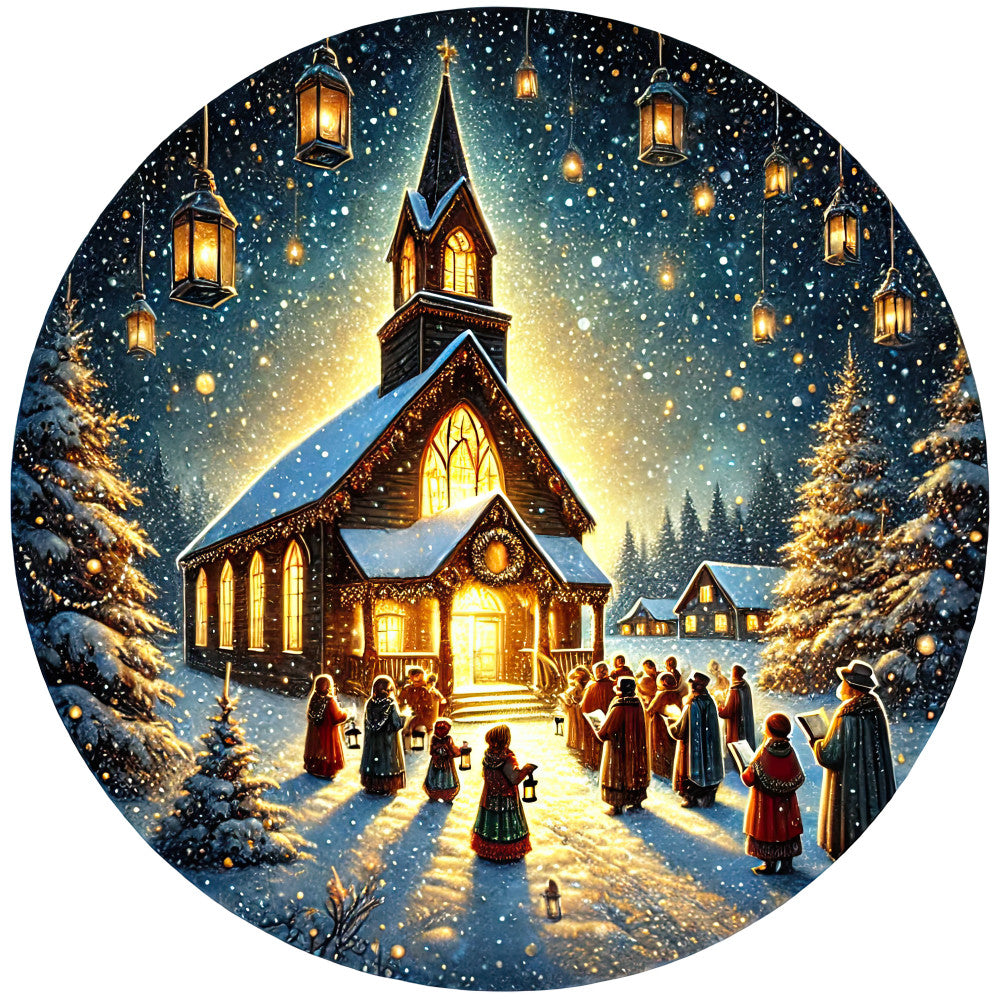 Christian Churches Fabric Panel 23