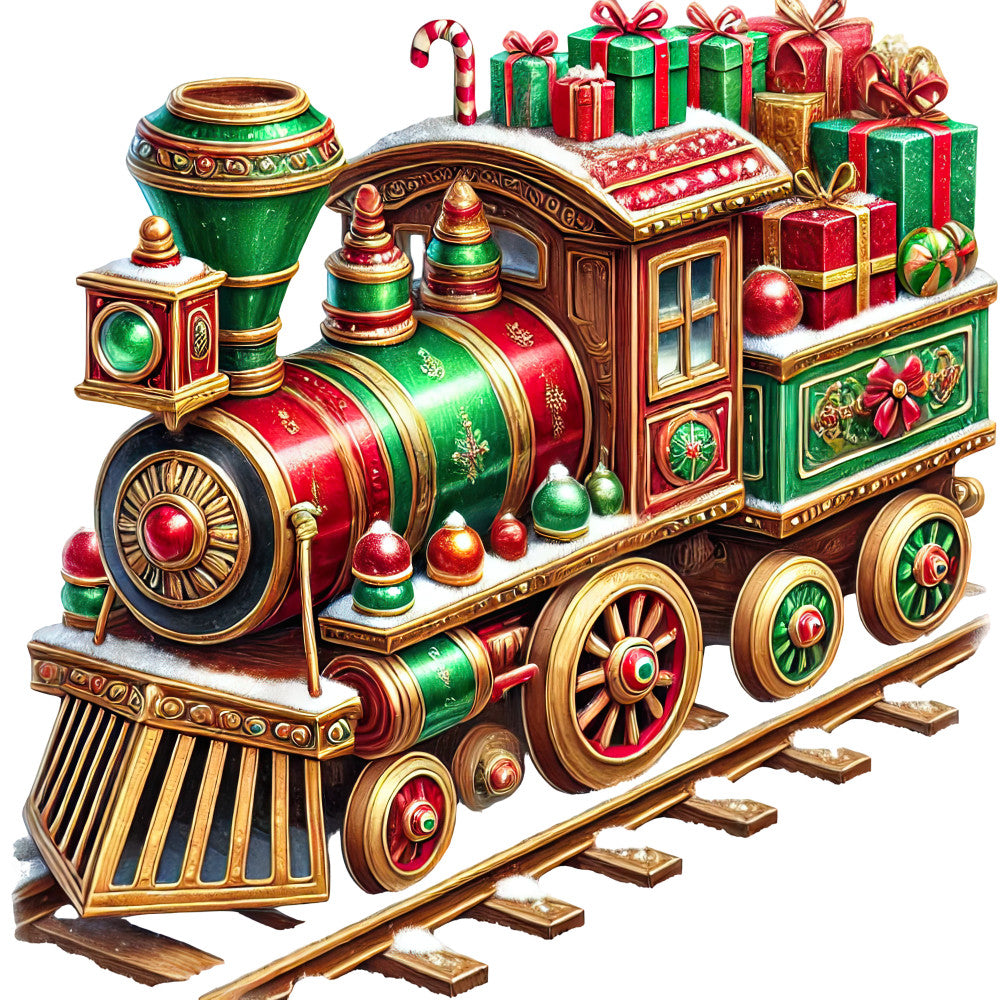 Christmas Toys Fabric Panel 45