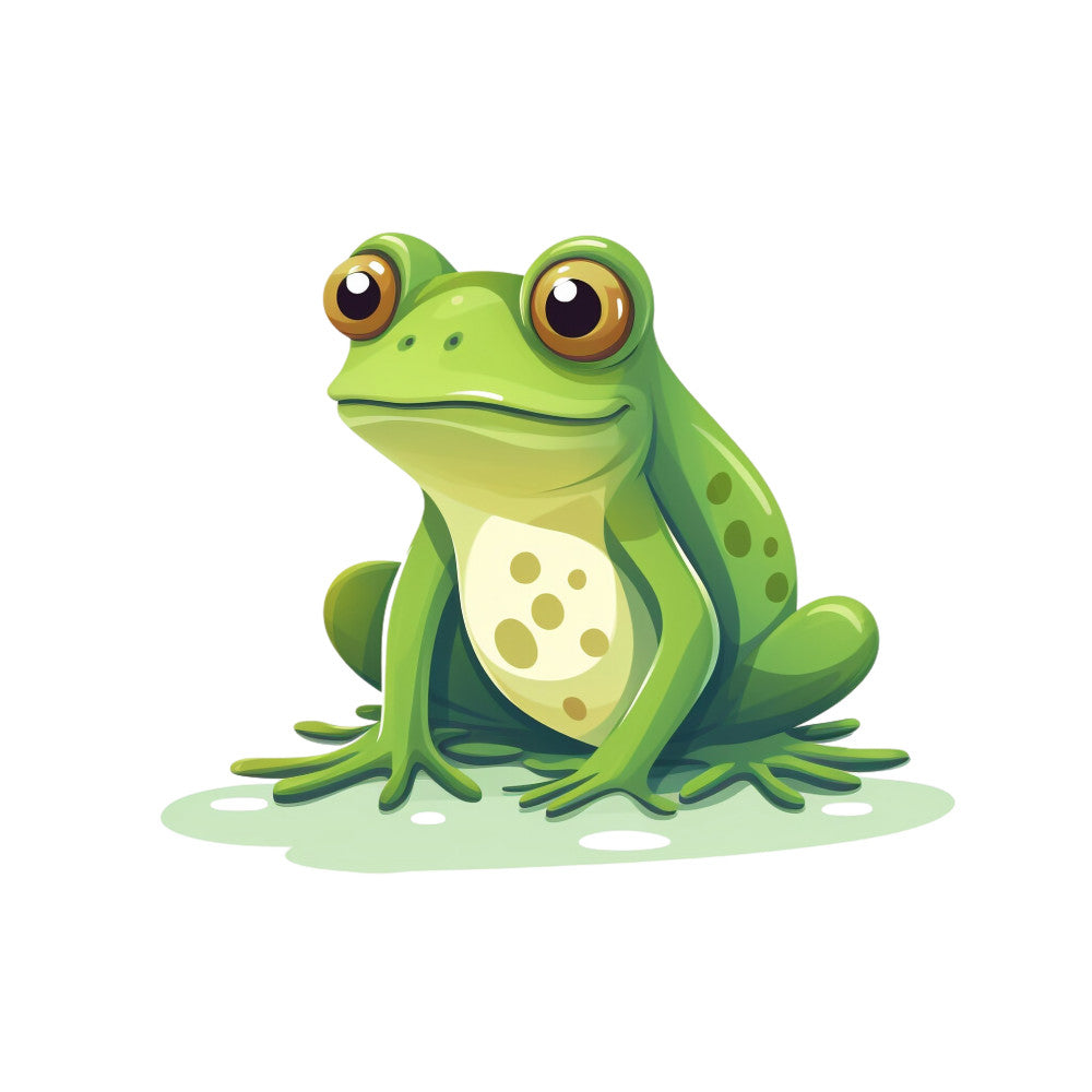 Cartoon Frogs Fabric Panel 24