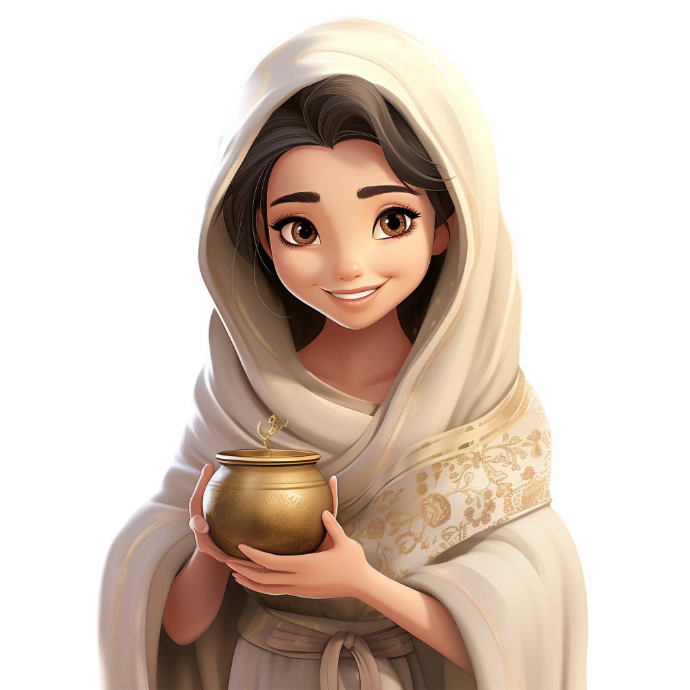 Women of the Bible Fabric Panel 16