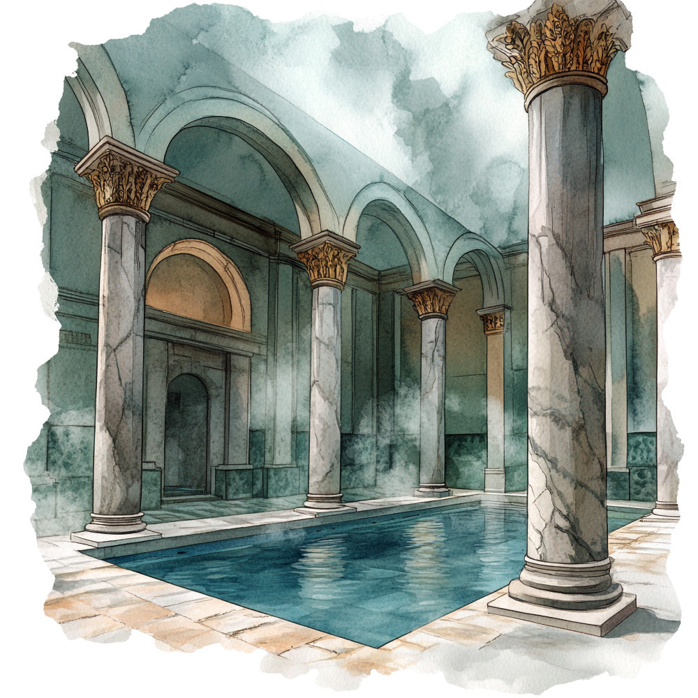 Roman Empire Fabric Panel 23