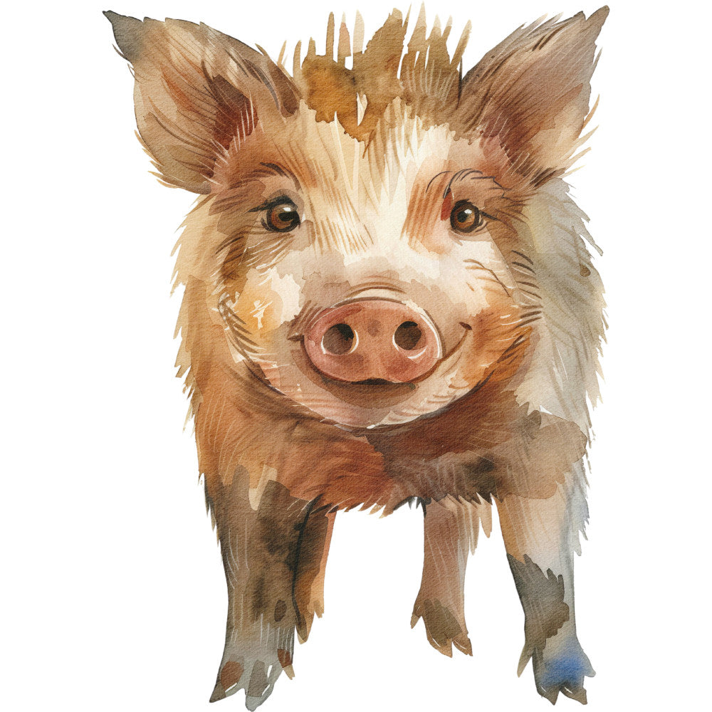 Woodland Animals World Fabric Panel 32