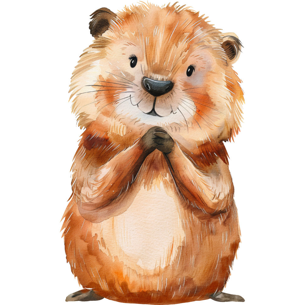 Woodland Animals World Fabric Panel 24