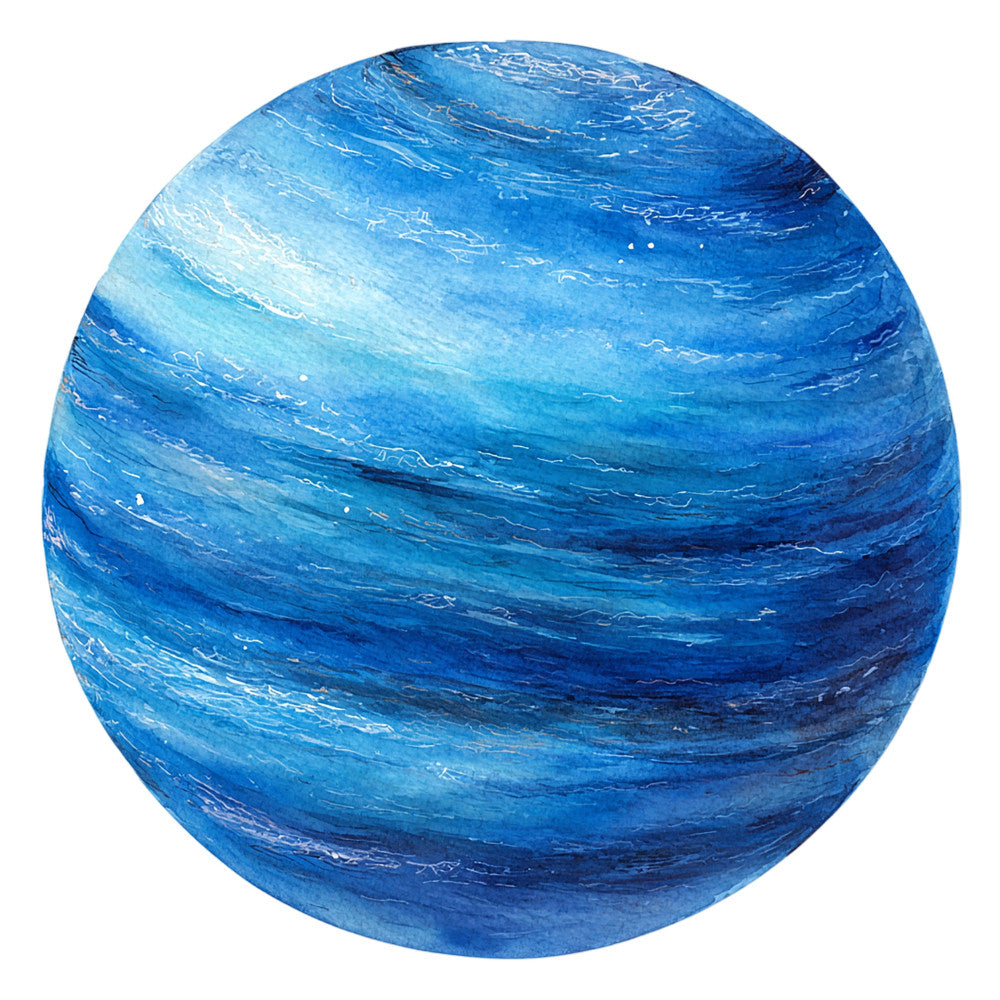 ocean blue, aqua, turquoise, navy blue, sky blue, water blue, celestial, planet, space theme, abstract, striped, swirled, modern, contemporary, nature-inspired, atmospheric, galaxy, cosmic, waves, flowing, blue ombre, gradient, wall hanging, home decor, meditation, peaceful, serene, elegant