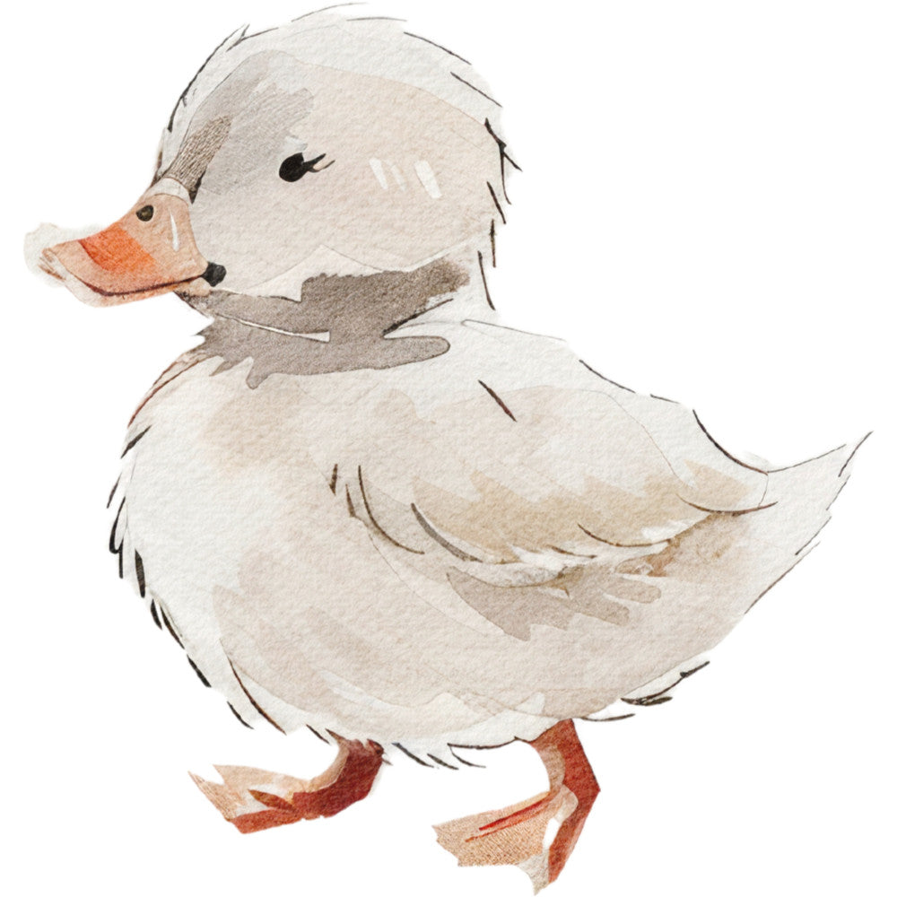 Watercolor Farm Fabric Panel 95