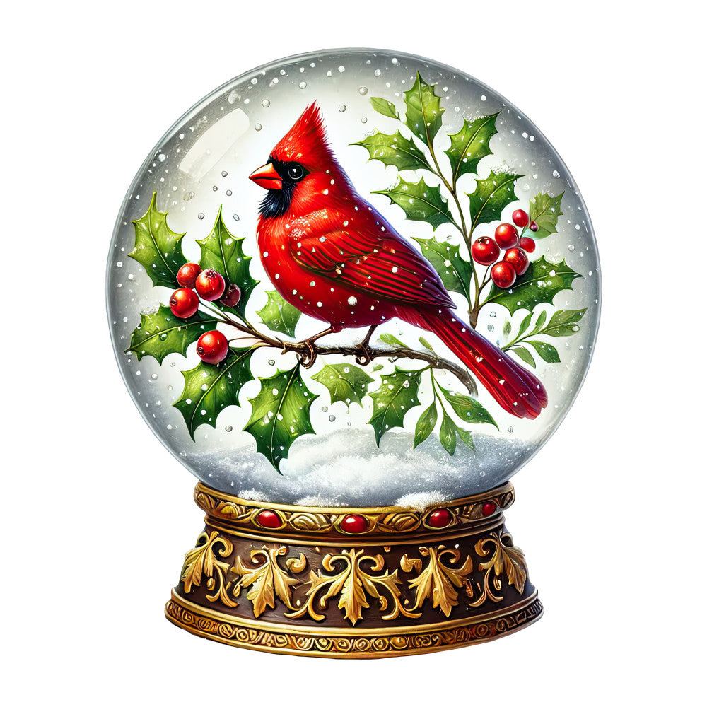 Christmas Snow Globes Fabric Panel 78