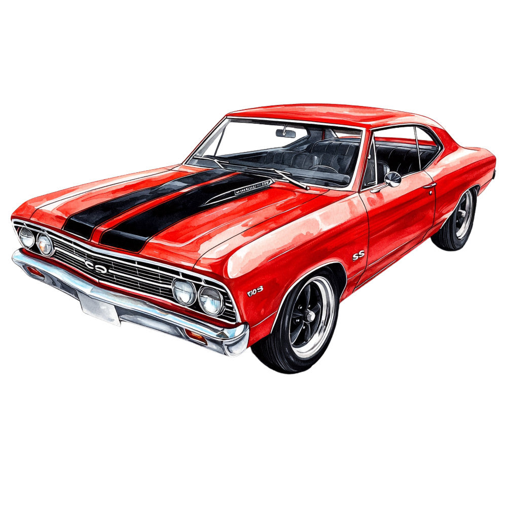 Muscle Cars Fabric Panel 1
