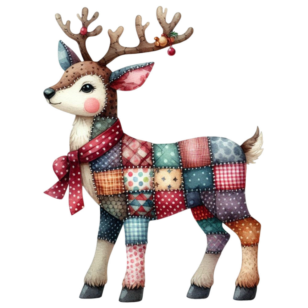 Patchwork Christmas Fabric Panel 2