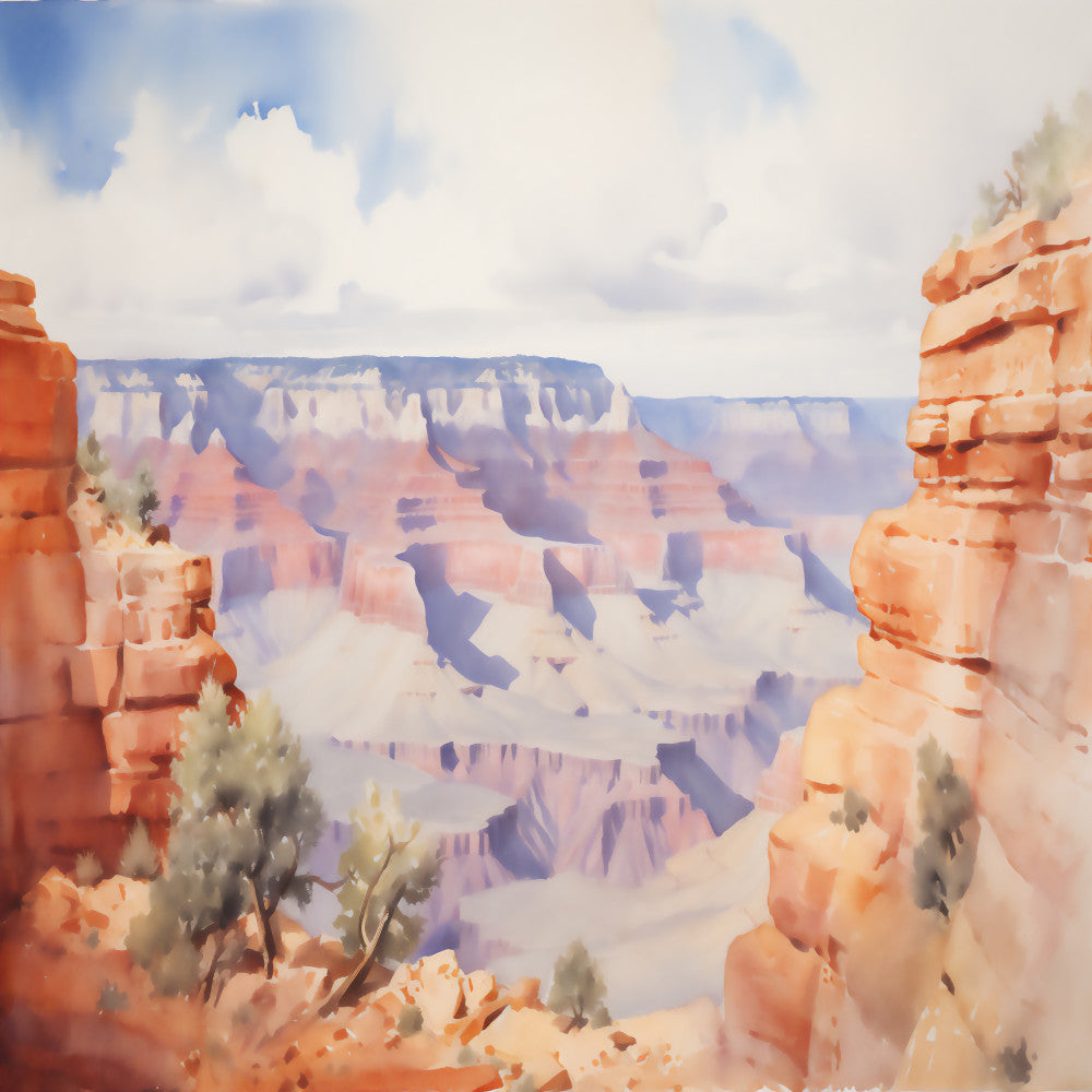 Grand Canyon Landscape Fabric Panel 3