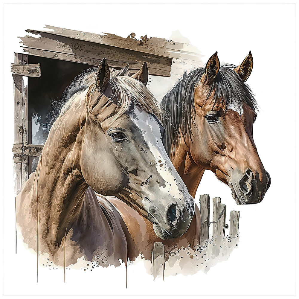 Life at the Farm Fabric Panel 3