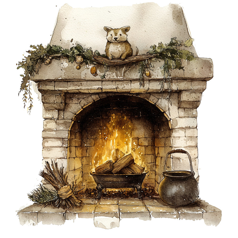 Wizard School Fabric Panel 13