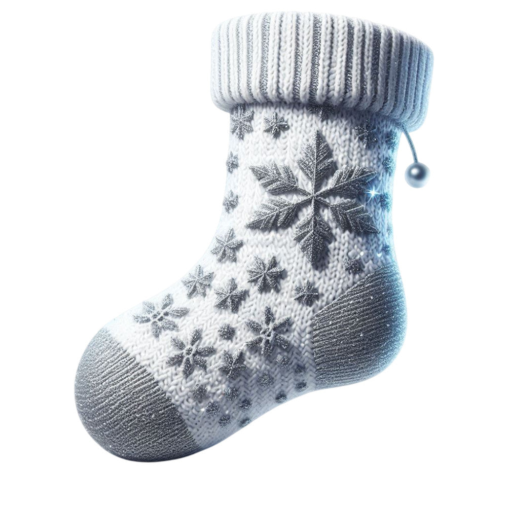 Cartoon Christmas Stockings Fabric Panel 3