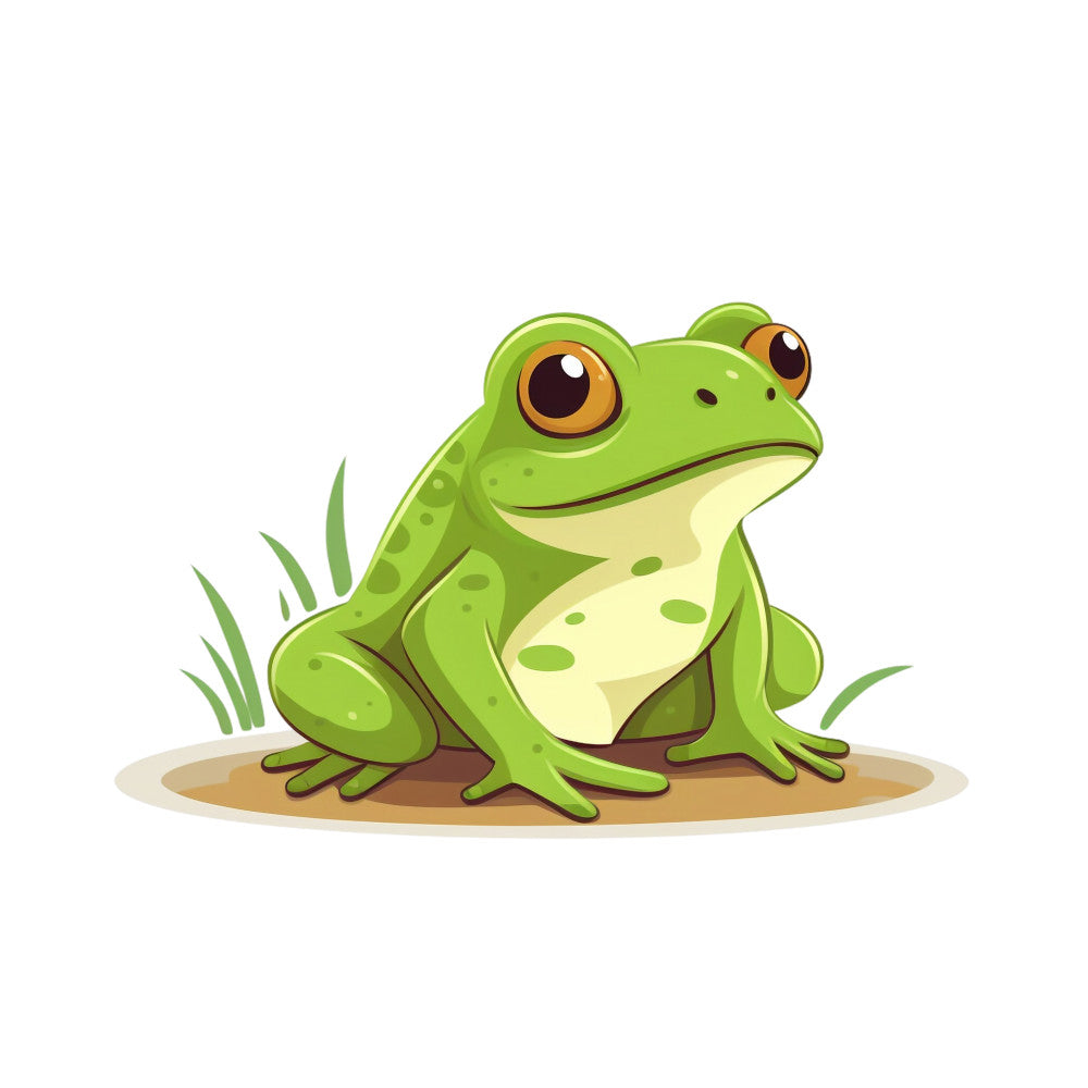 Cartoon Frogs Fabric Panel 22