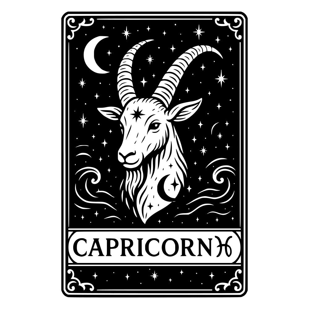 Zodiac Cards Fabric Panel 7