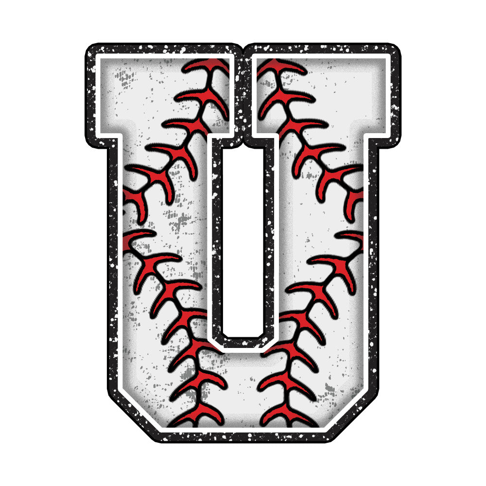 Baseball Alphabet Fabric Panel 30