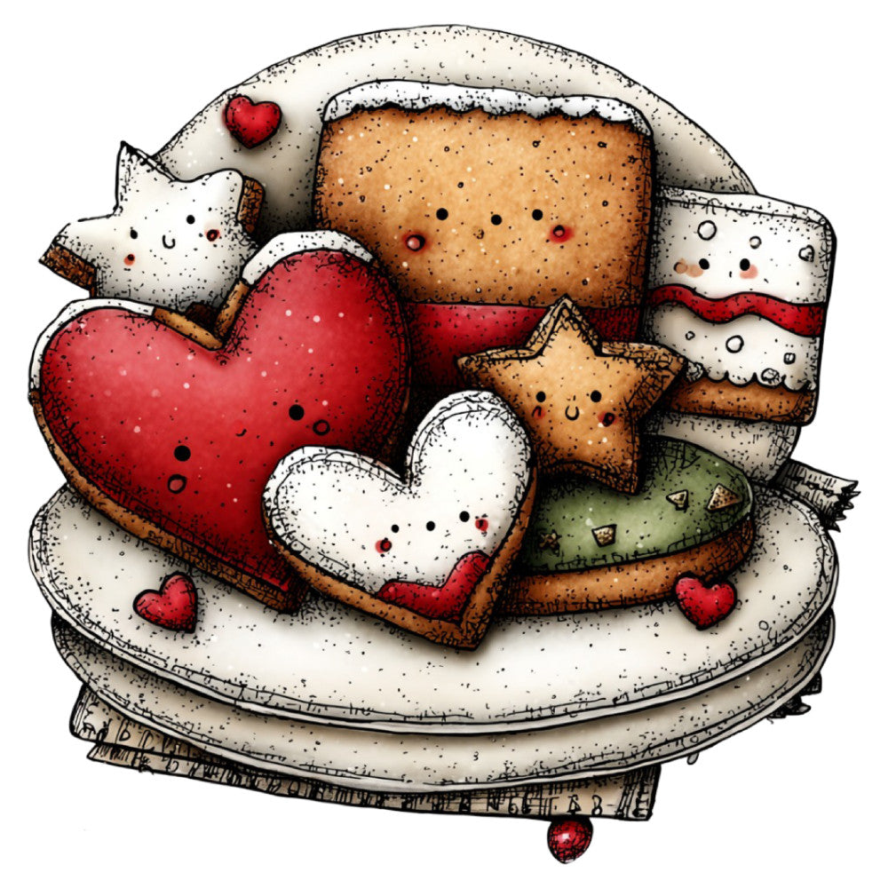 1st Whimsical Christmas Fabric Panel 92