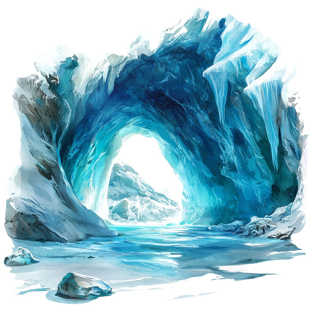 Greenland Landscape Fabric Panel 39