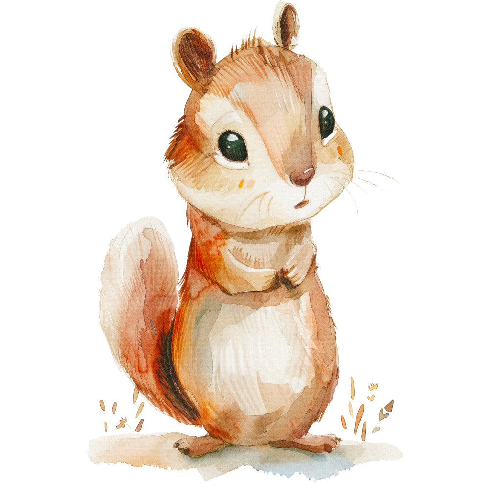 Woodland Animals World Fabric Panel 23