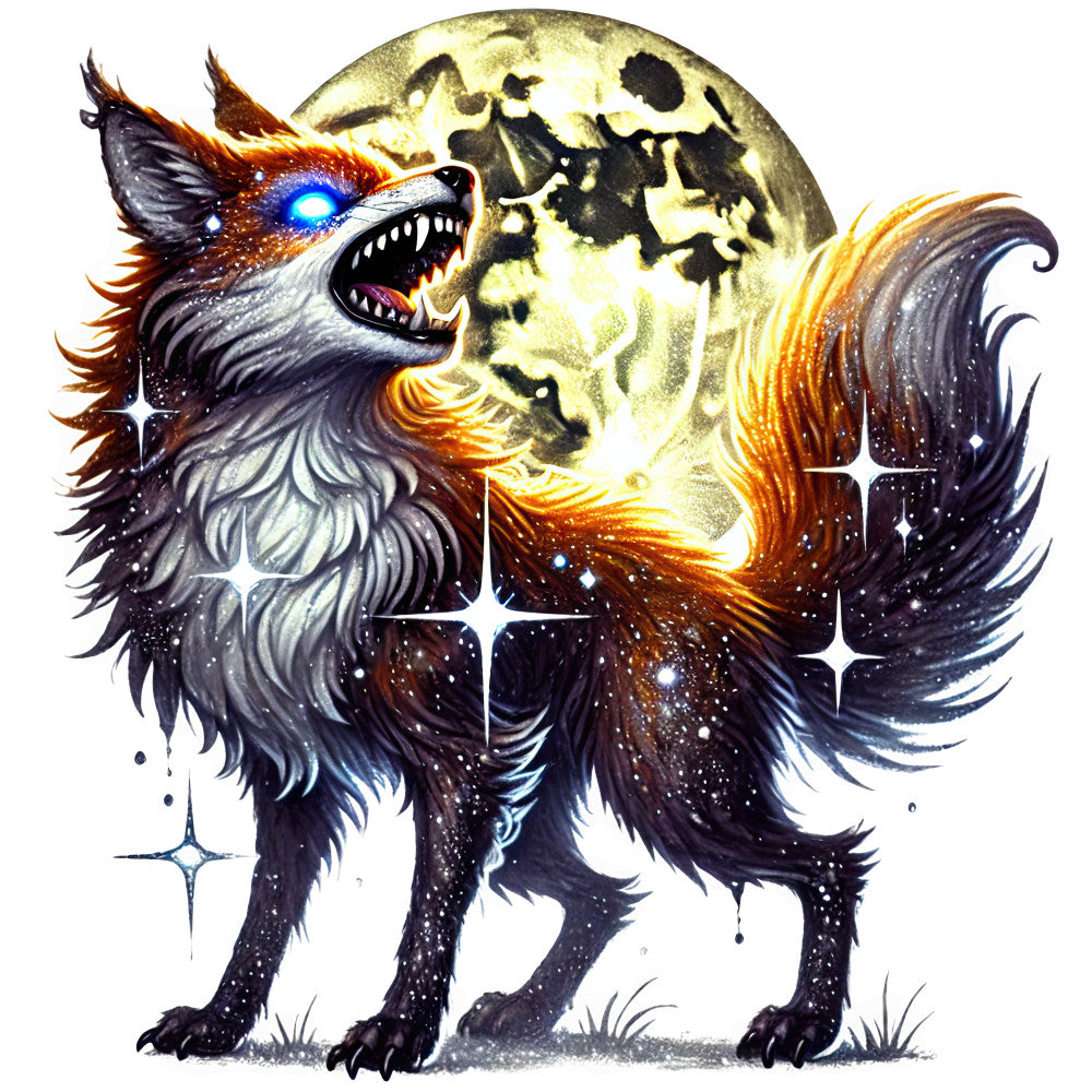 Halloween Wonder Animals Fabric Panel 59