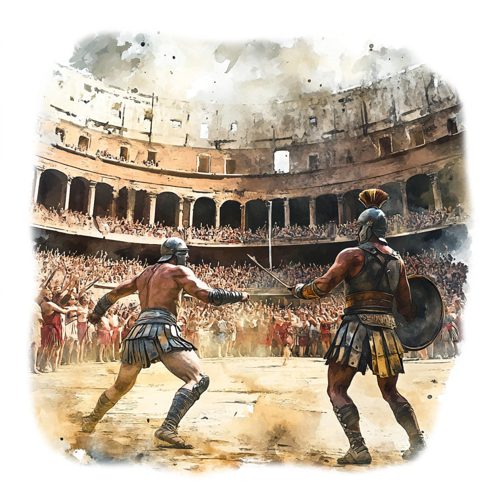 Roman Empire Fabric Panel 20