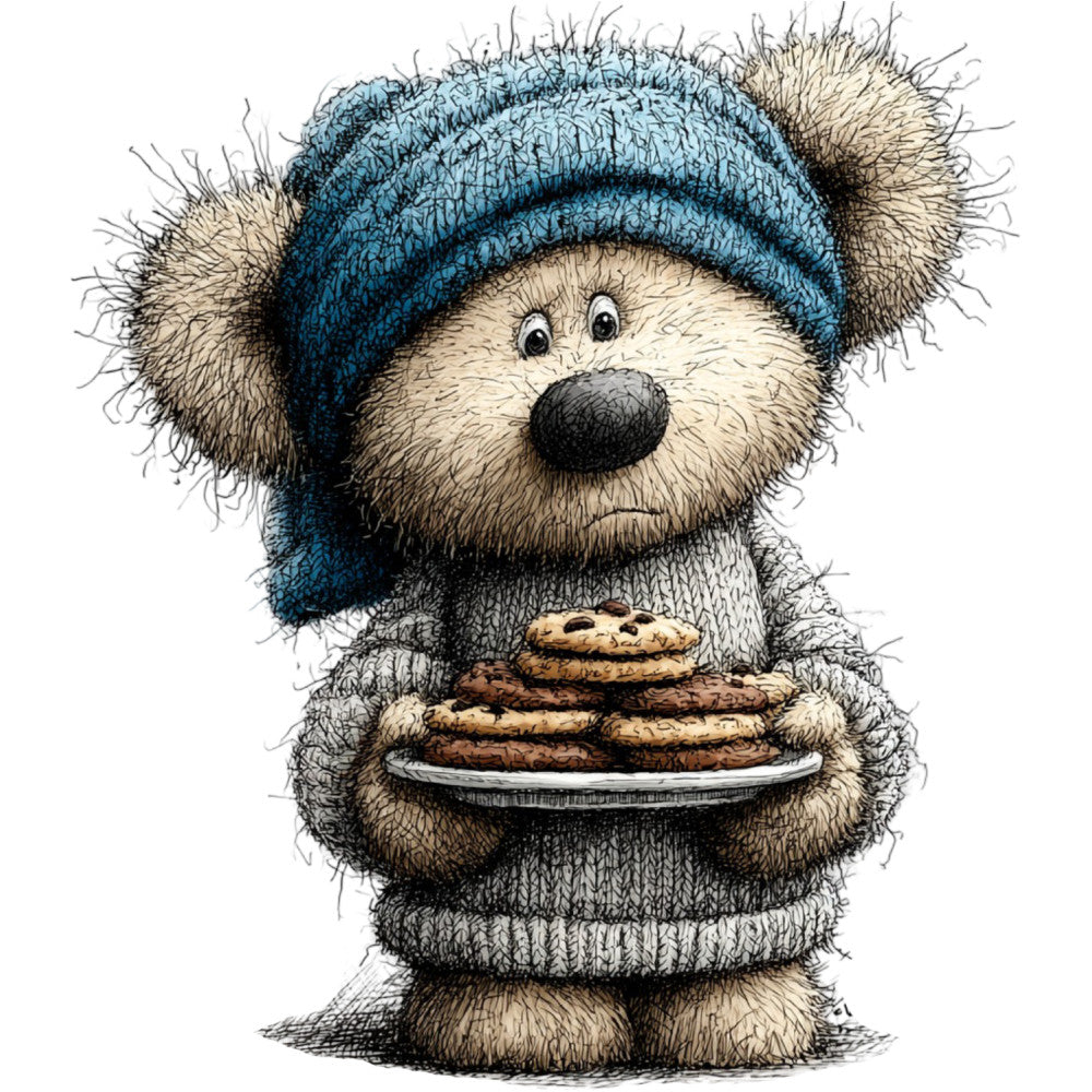 1st Whimsical Christmas Fabric Panel 65